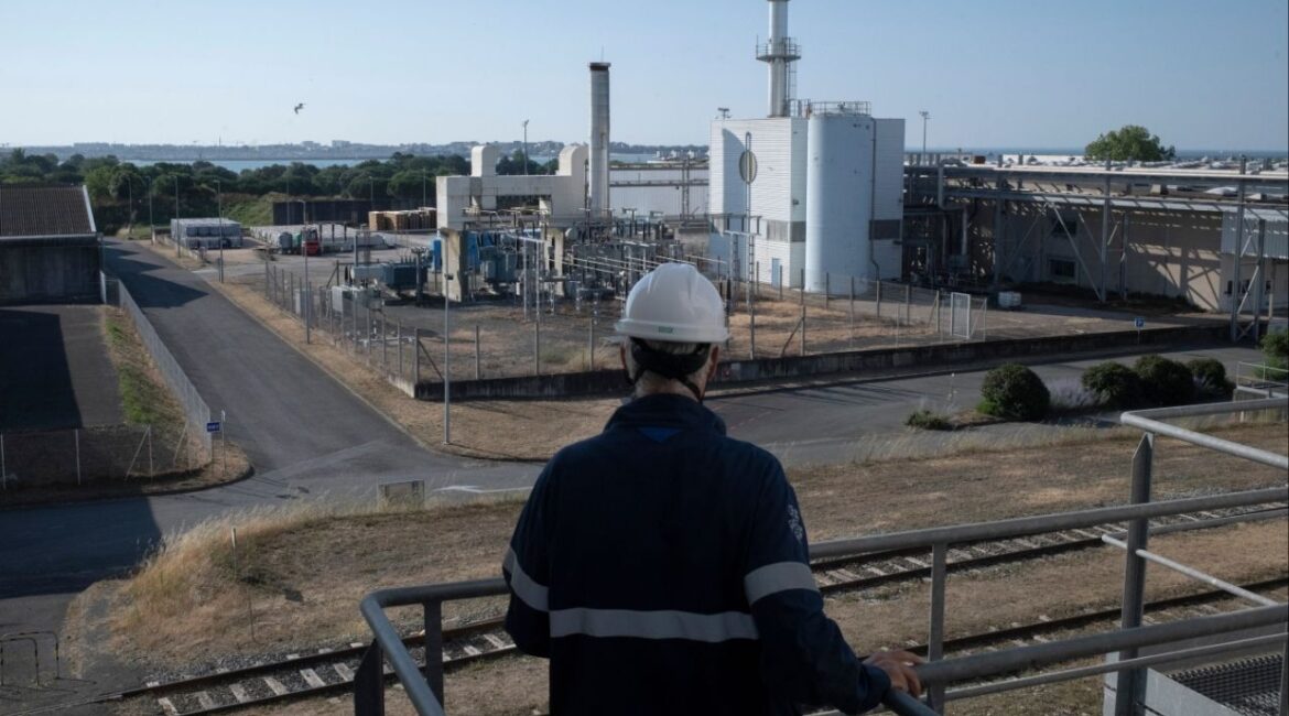 A rare-earth factory, owned by Solvay, in La Rochelle, France, June 19, 2025. America’s ability to make precision-guided missiles was threatened during Trump’s tariff war. But experienced players have rescued the supply chain, for now. (Dmitry Kostyukov/The New York Times)