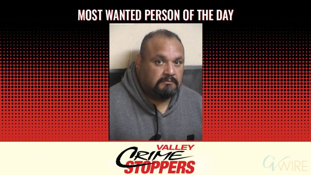 Adrian Ramirez is Valley Crime Stoppers' Most Wanted Person of the Day for Dec. 19, 2025. (Valley Crimes Stoppers)