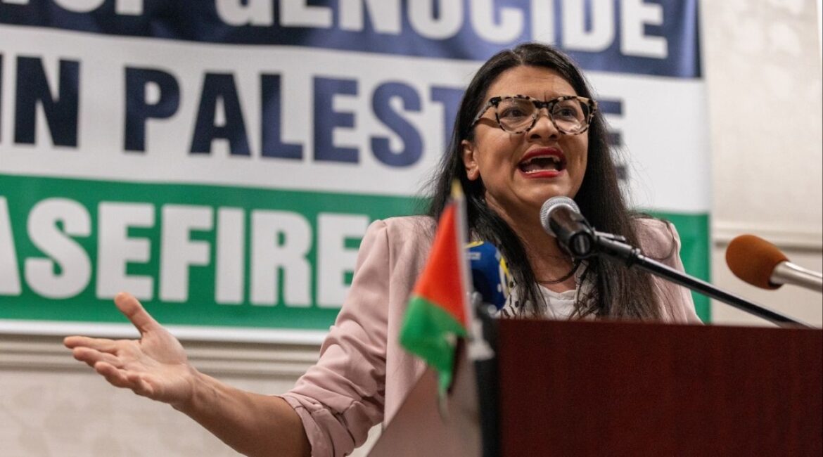 Rep. Rashida Tlaib, a Michigan Democrat, has introduced a resolution urging Congress to formally recognize Israel’s actions in Gaza as genocide, call for an end to U.S. military aid, pursue legal action and sanctions, and educate lawmakers and the public on preventing further atrocities. (Shutterstock)