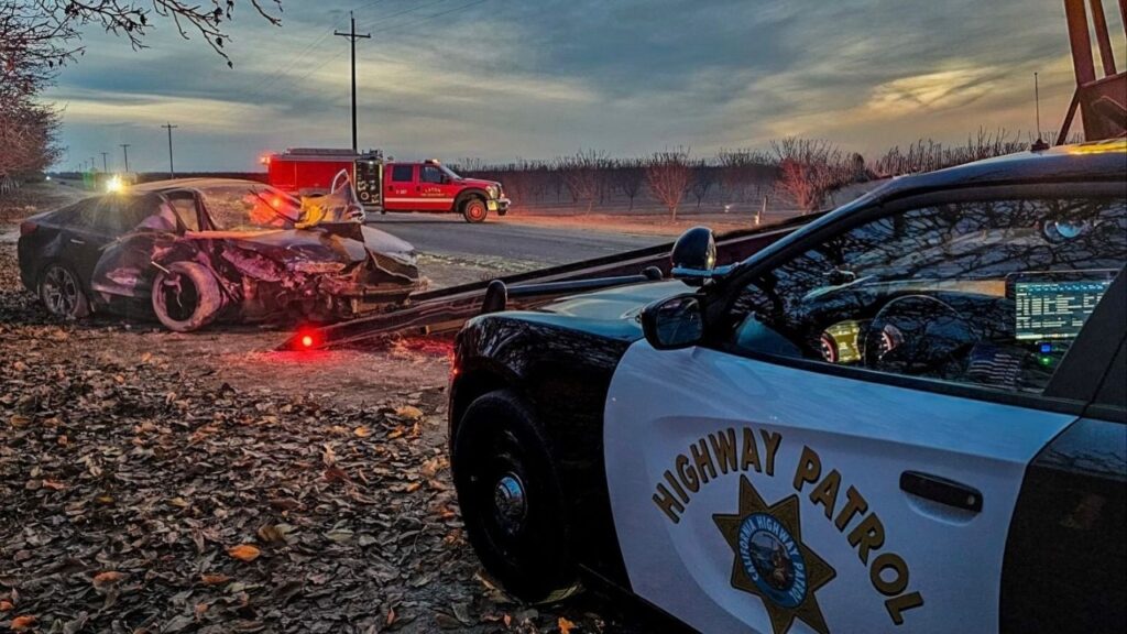 CHP Fresno is asking for the public’s help to identify a reckless driver who caused a multi-vehicle crash with minor injuries at Fowler and Davis avenues near Laton in western Fresno County before fleeing the scene. (CHP)