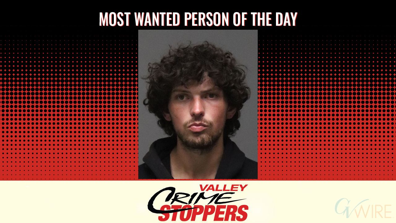 Daniel Peter Volkmann is Valley Crime Stoppers' Most Wanted Person of the Day for Dec. 12, 2025. (Valley Crimes Stoppers)
