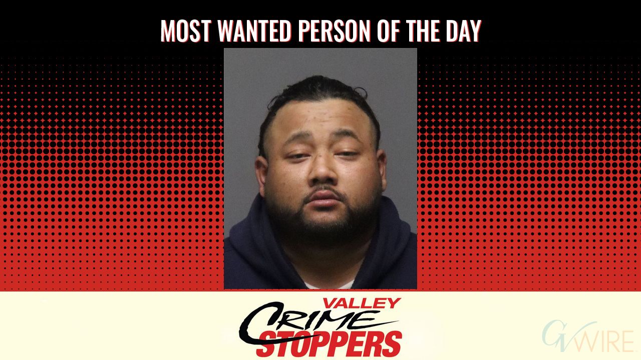 Dave Luon is Valley Crime Stoppers' Most Wanted Person of the Day for Dec. 16, 2025. (Valley Crimes Stoppers)