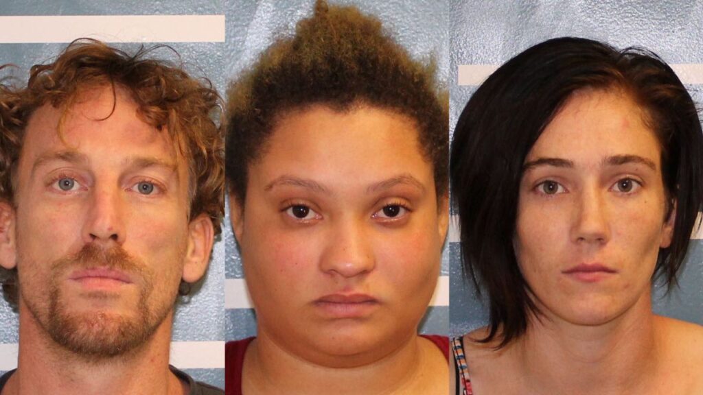 Edward Lee Dias Jr., left, Shania Alamillo, center, and Adriana Alamillo were all sentenced to life terms for the 2017 torture and death of 2-year-old Bryce and the torture of his 3-year-old cousin, Tulare County prosecutors said. (Tulare County SO)