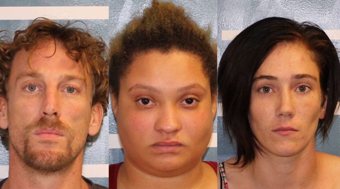 Edward Lee Dias Jr., left, Shania Alamillo, center, and Adriana Alamillo were all sentenced to life terms for the 2017 torture and death of 2-year-old Bryce and the torture of his 3-year-old cousin, Tulare County prosecutors said. (Tulare County SO)