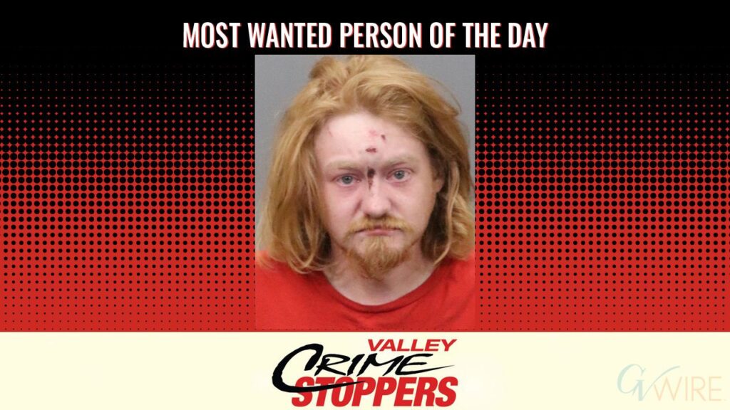 Ethan Cole Winslow is Valley Crime Stoppers' Most Wanted Person of the Day for Dec. 23, 2025. (Valley Crimes Stoppers)