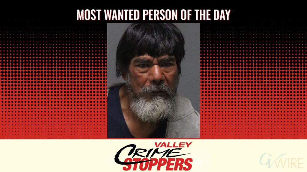Ferlin Ray Hudson is Valley Crime Stoppers' Most Wanted Person of the Day for Dec. 31, 2025. (Valley Crimes Stoppers)