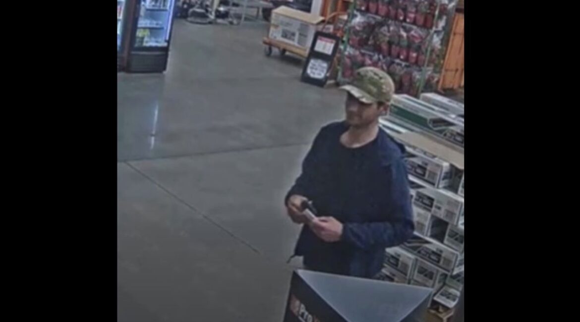 Fresno police are seeking the public’s help to identify a suspect who attempted credit card fraud at a Clovis Home Depot on November 22, 2025. (Fresno PD)