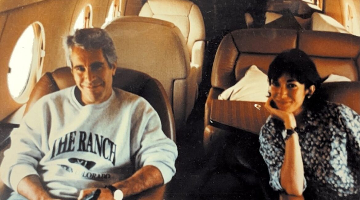 Ghislaine Maxwell and Jeffrey Epstein are seen in this image released by the Department of Justice in Washington, D.C., U.S., on December 19, 2025 as part of a new trove of documents from its investigations into the late financier and convicted sex offender Jeffrey Epstein. (US Justice Department via Reuters)