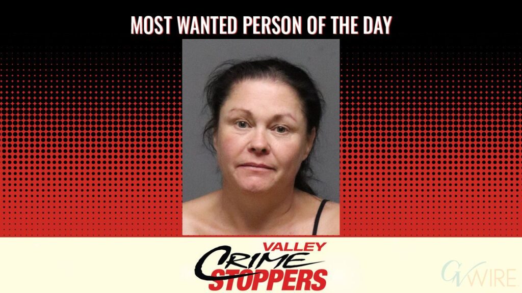 Heather Dawn Shelton is Valley Crime Stoppers' Most Wanted Person of the Day for Dec. 9, 2025. (Valley Crimes Stoppers)