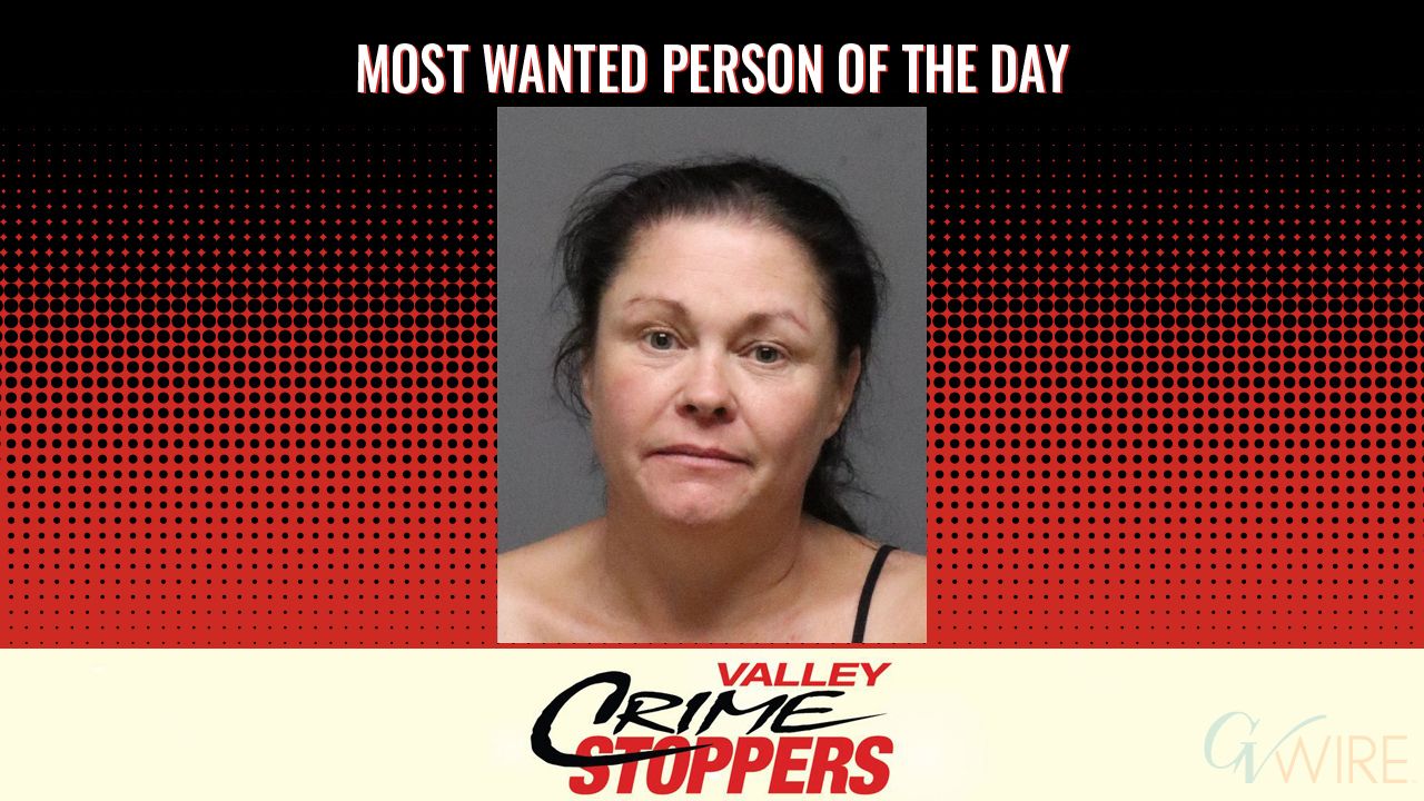 Heather Dawn Shelton is Valley Crime Stoppers' Most Wanted Person of the Day for Dec. 9, 2025. (Valley Crimes Stoppers)