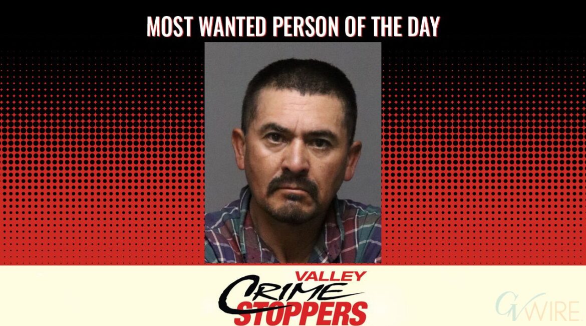 Ignacio Rubio Lopez is Valley Crime Stoppers' Most Wanted Person of the Day for Dec. 30, 2025. (Valley Crimes Stoppers)