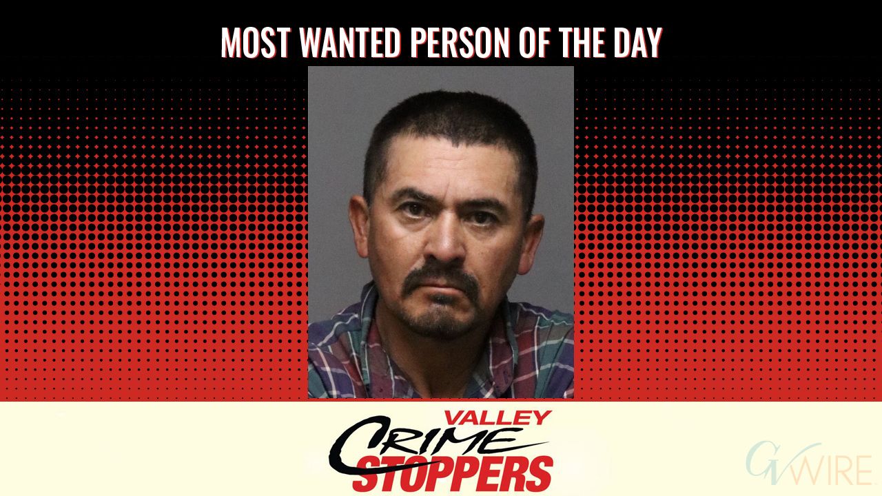 Ignacio Rubio Lopez is Valley Crime Stoppers' Most Wanted Person of the Day for Dec. 30, 2025. (Valley Crimes Stoppers)