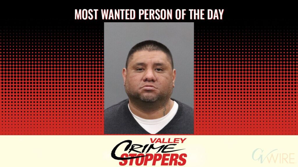 Jimmy Anastacio Rivera is Valley Crime Stoppers' Most Wanted Person of the Day for Dec. 26, 2025. (Valley Crimes Stoppers)