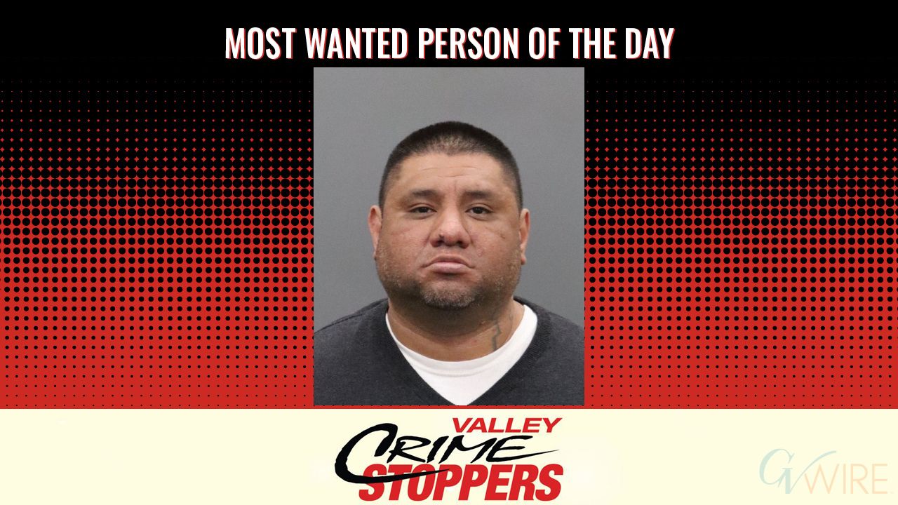 Jimmy Anastacio Rivera is Valley Crime Stoppers' Most Wanted Person of the Day for Dec. 26, 2025. (Valley Crimes Stoppers)
