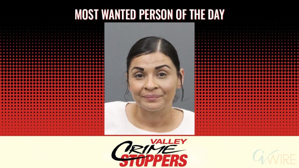 Lorina Diana Delgado is Valley Crime Stoppers' Most Wanted Person of the Day for Dec. 3, 2025. (Valley Crimes Stoppers)