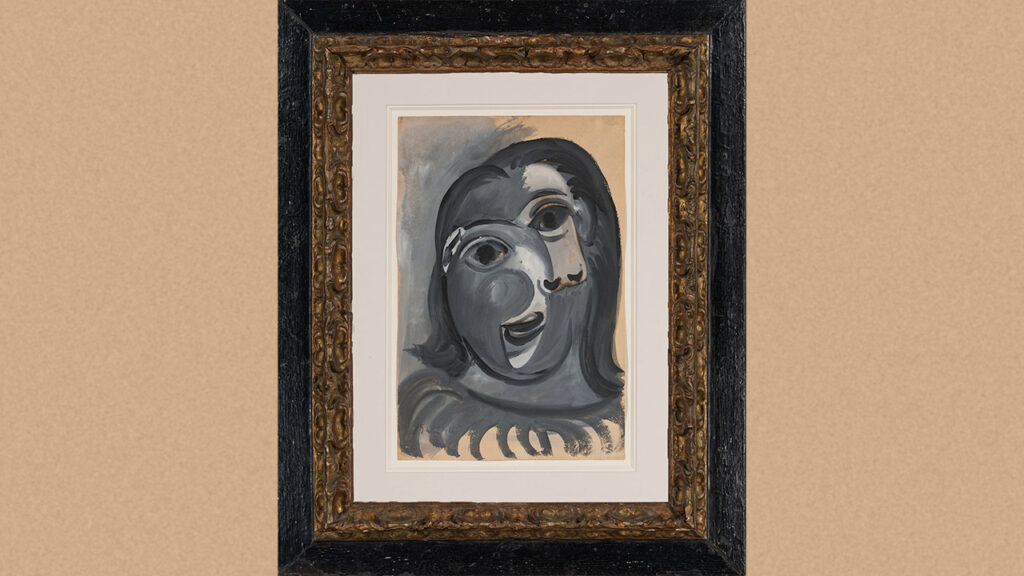 PICASSO tete de femme