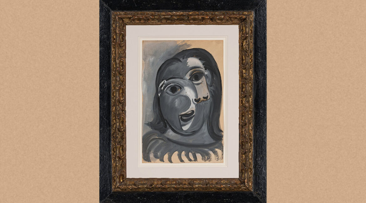 PICASSO tete de femme