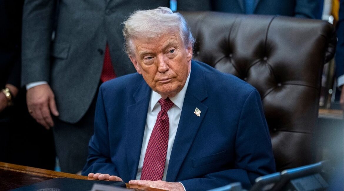President Donald Trump at the White House on Wednesday, Dec. 3, 2025. After months of holding steady, Trump’s approval rating has taken a dip over the past several weeks, according to a New York Times analysis of public polling. (Doug Mills/The New York Times)
