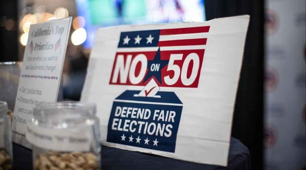 Republicans are seeking to overturn the Democratic gerrymandered congressional maps that California voters approved last month via Proposition 50. (CalMatters/CatchLight Local/Larry Valenzuela)