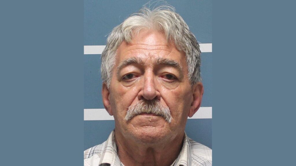Richard Bomhard, 80, of Visalia, was convicted of 11 counts of child molestation and taken into custody after failing to appear for his verdict, prosecutors said. (Tulare County DA)