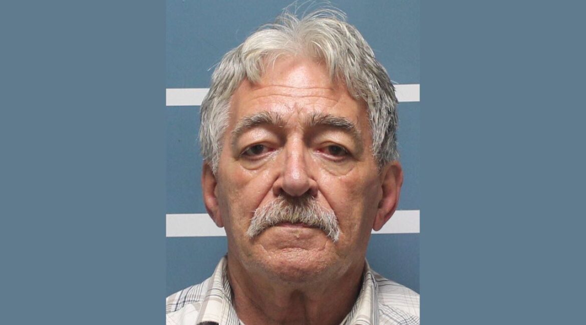 Richard Bomhard, 80, of Visalia, was convicted of 11 counts of child molestation and taken into custody after failing to appear for his verdict, prosecutors said. (Tulare County DA)