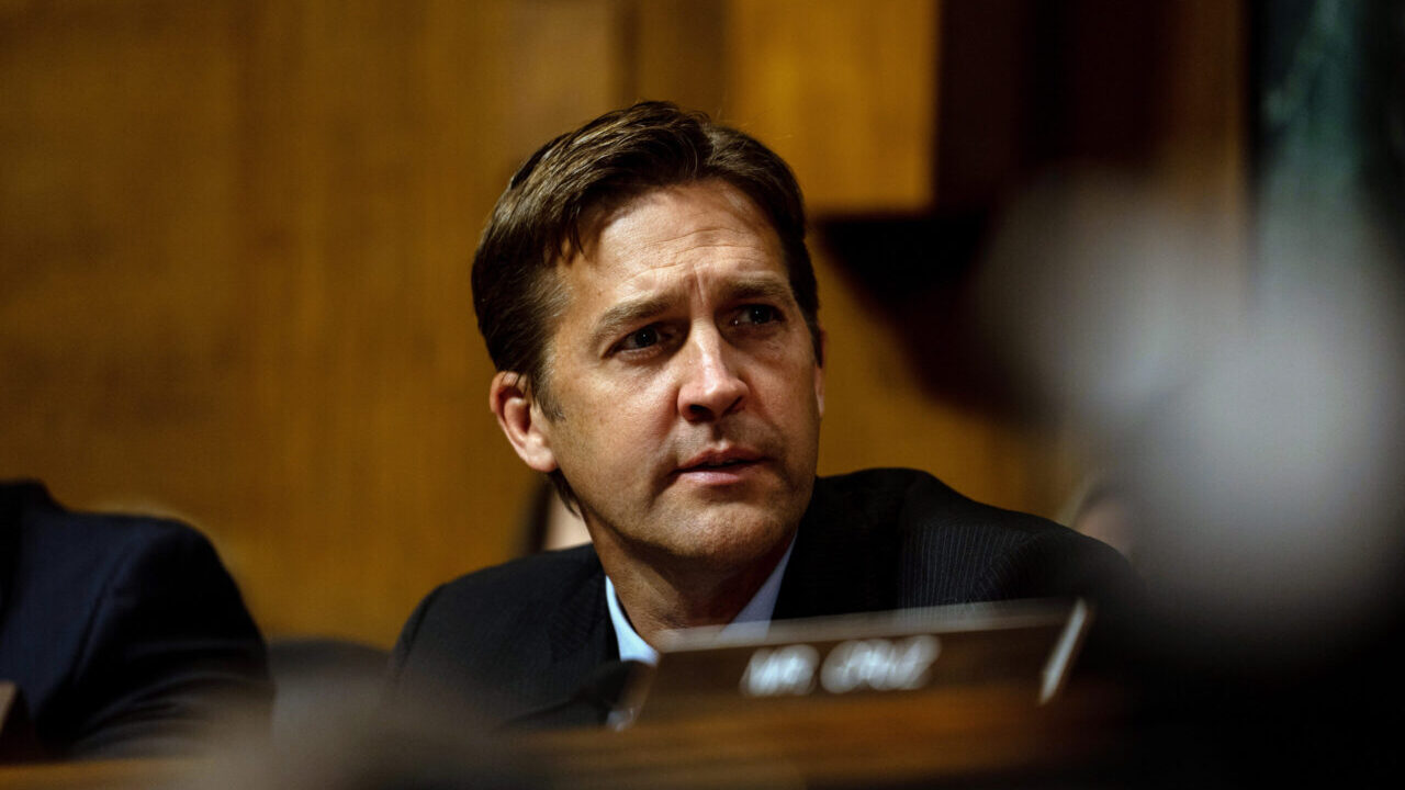 Image of then Sen. Ben Sasse at a Senate Judiciary Committee hearing