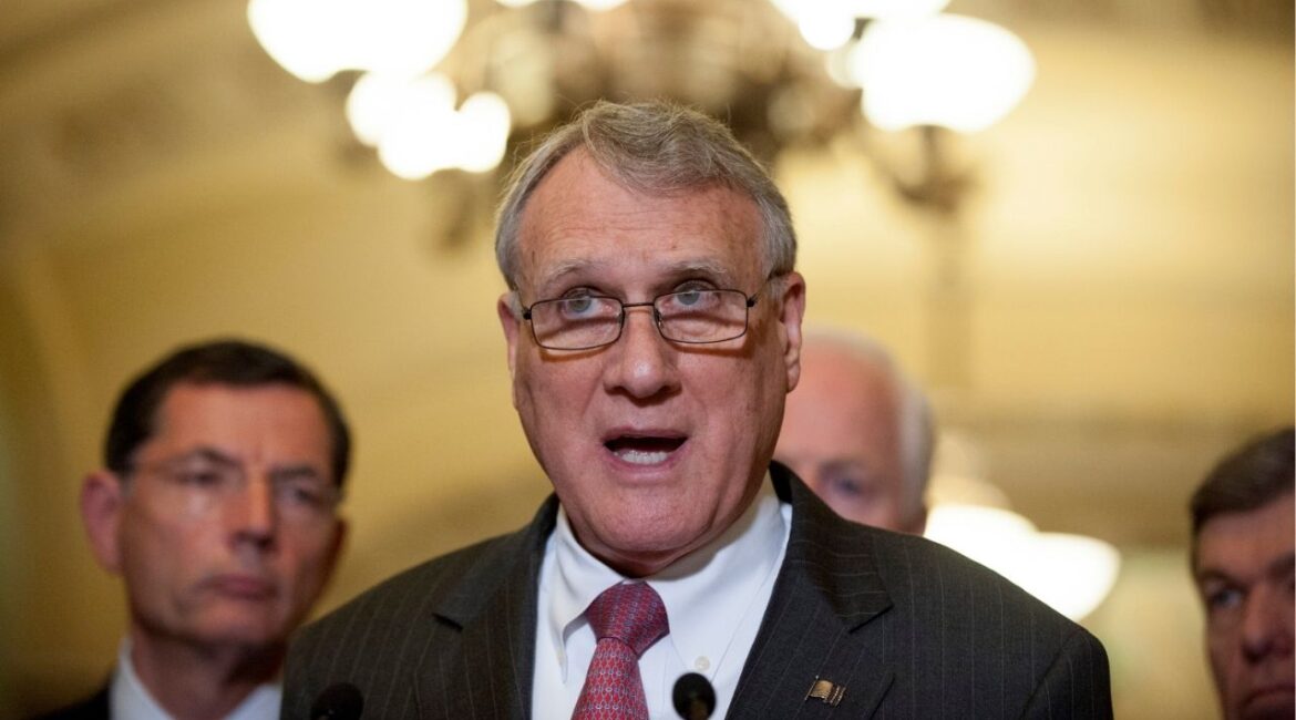 Sen. Jon Kyl (R-Ariz.) speaks during a news conference on Capitol Hill in Washington, July 24, 2012. Kyl, who served in both chambers of Congress for nearly 30 years, said on Tuesday, Dec. 30, that he was diagnosed with dementia. (Peter W. Stevenson/The New York Times)