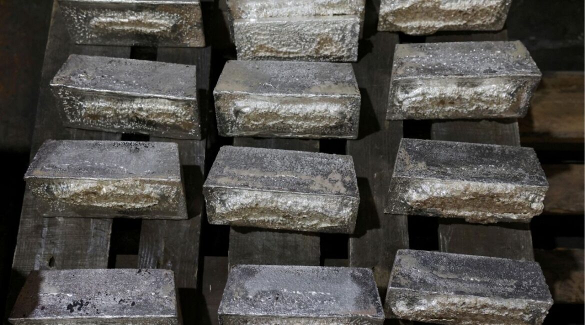 Silver bricks at ABC’s sliver refinery in Sydney, Australia, December 12, 2025. (Reuters File)