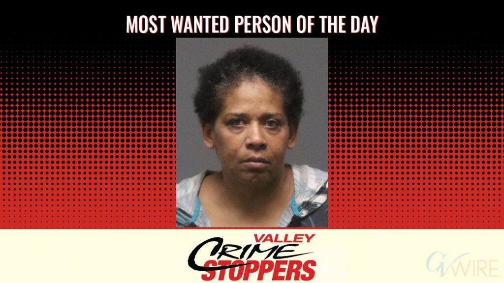Terri Lynn Montgomery is Valley Crime Stoppers' Most Wanted Person of the Day for Dec. 4, 2025. (Valley Crimes Stoppers)