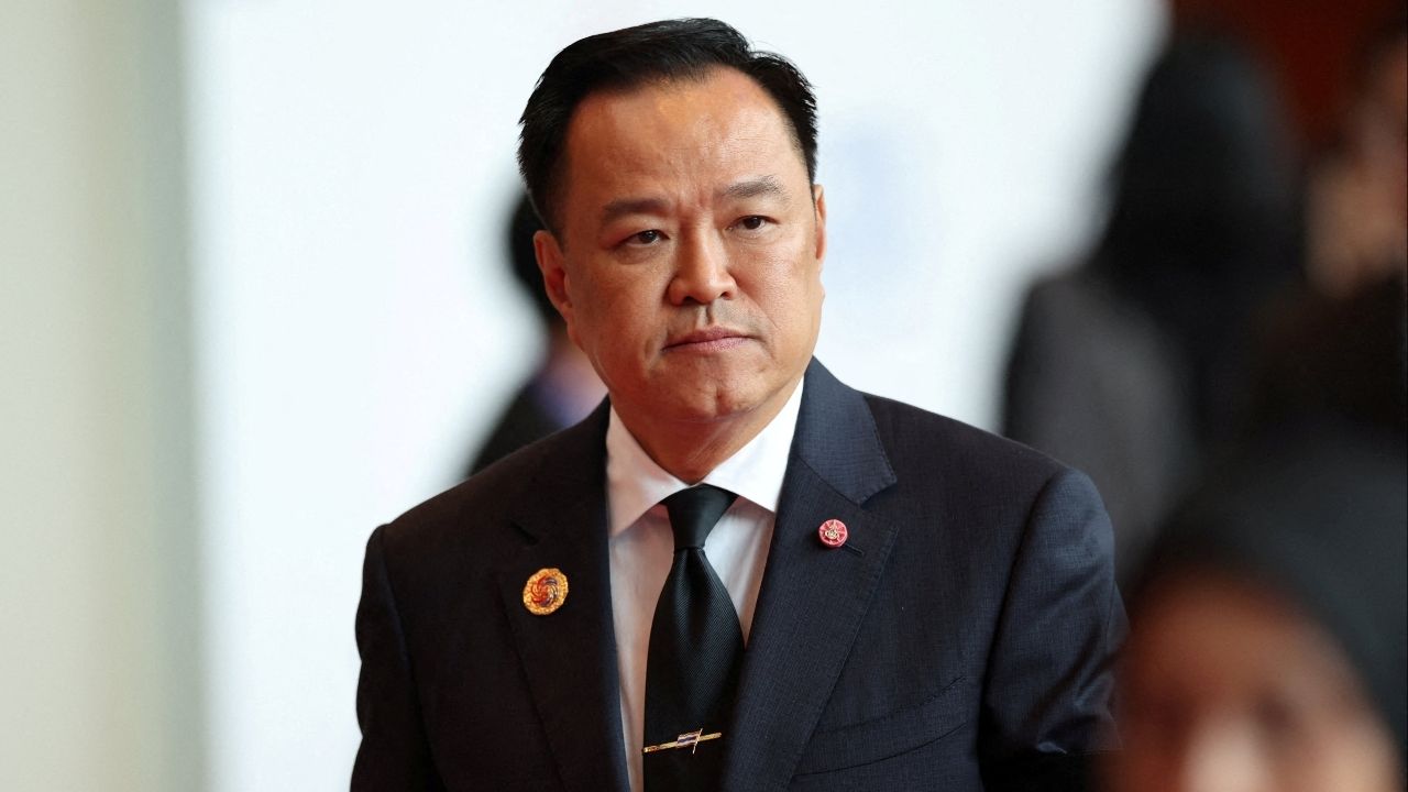 Thailand’s Prime Minister Anutin Charnvirakul looks on at the venue of the 47th ASEAN Summit and Related Summits in Kuala Lumpur, Malaysia October 26, 2025. (Reuters/Chalinee Thirasupa)