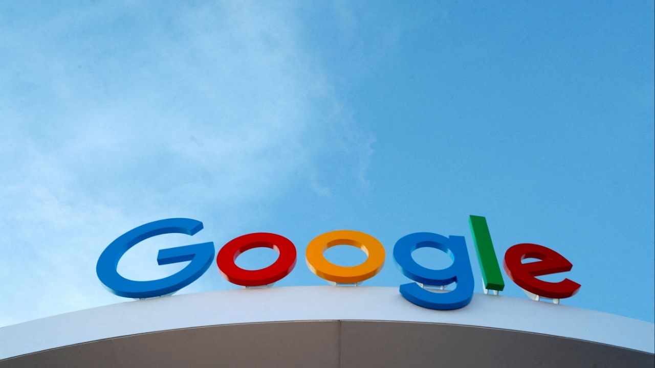 The Google logo is seen on the Google house at CES 2024, an annual consumer electronics trade show, in Las Vegas, Nevada, U.S. January 10, 2024. (Reuters File)