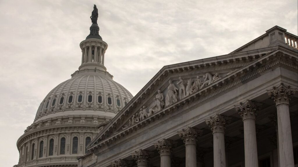 The US Capitol in Washington, Nov. 21, 2025. About half of people covered under the Affordable Care Act say that if their health costs spike, it will have a “major impact” on how they vote in the 2026 midterm elections, a survey found. (Anna Rose Layden/The New York Times)