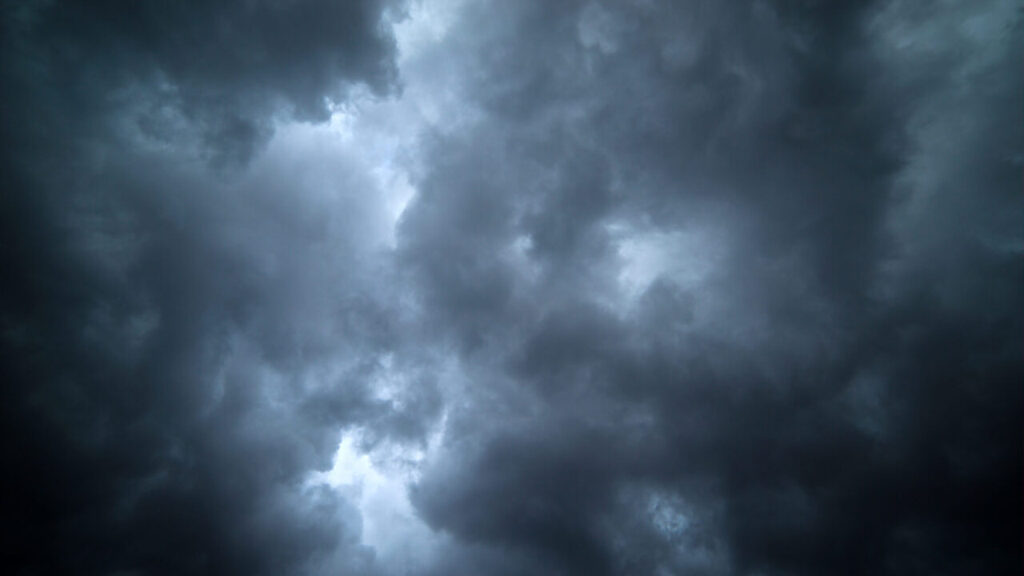 Image of Dark Thunderstorm Clouds