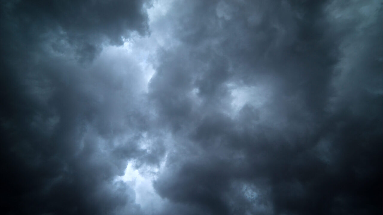 Image of Dark Thunderstorm Clouds