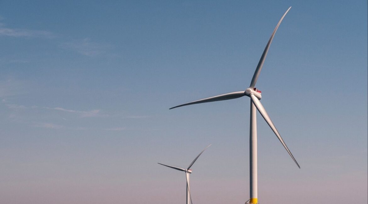 Turbines at Dominion Energy’s Coastal Virginia Offshore Wind pilot project in waters miles offshore of Virginia Beach, Va., April 27, 2021. The Trump administration on Monday, Dec. 22, 2025, said it would pause leases for five wind farms under construction off the East Coast, including the Coastal Virginia Offshore Wind project. It was a major blow to the country’s nascent offshore wind industry and a sharp escalation of President Trump’s crusade against it. (Eze Amos/The New York Times)