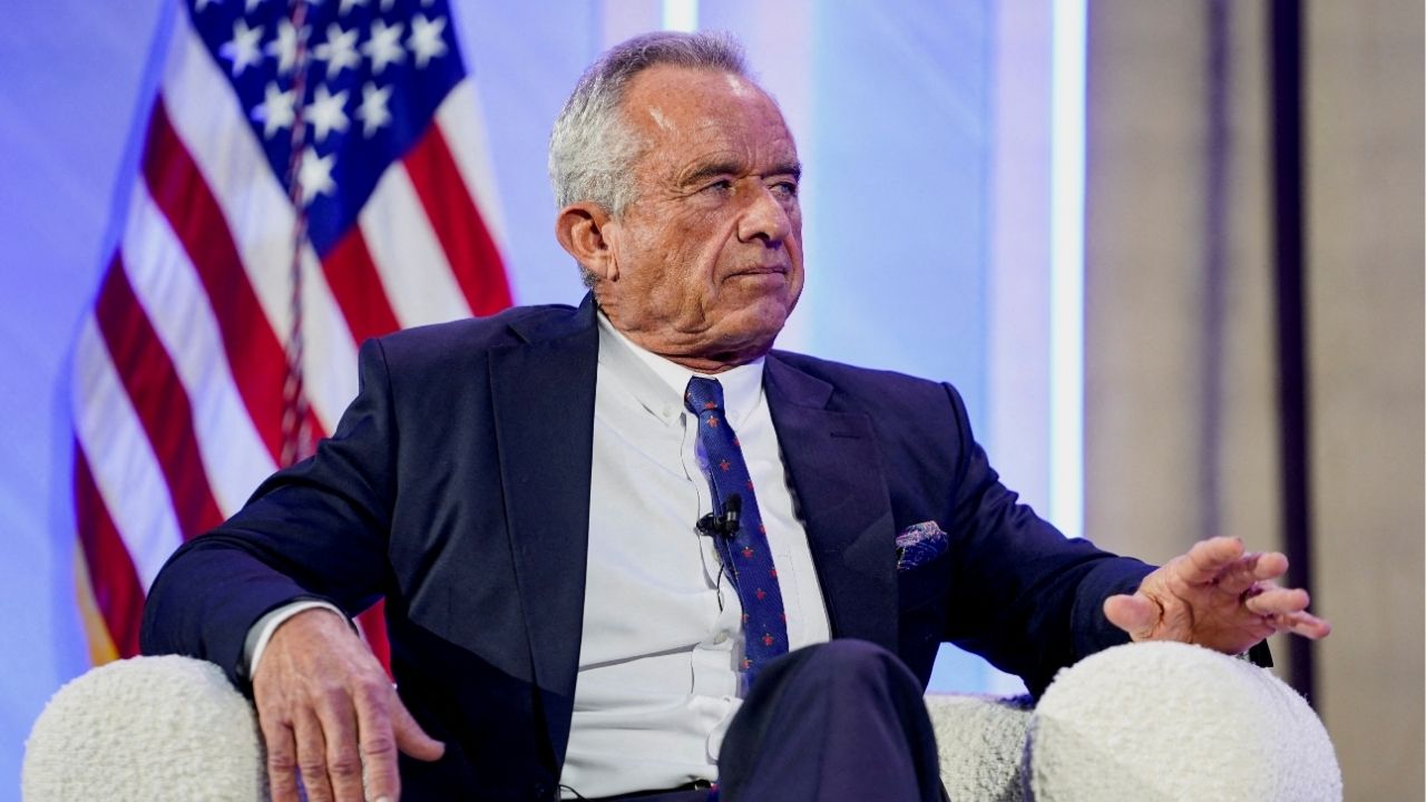 U.S. Secretary of Health and Human Services Robert F. Kennedy Jr. speaks with U.S. Vice President JD Vance (not pictured) during the inaugural Make America Healthy Again (MAHA) summit in Washington, D.C., U.S., November 12, 2025. (Reuters File)