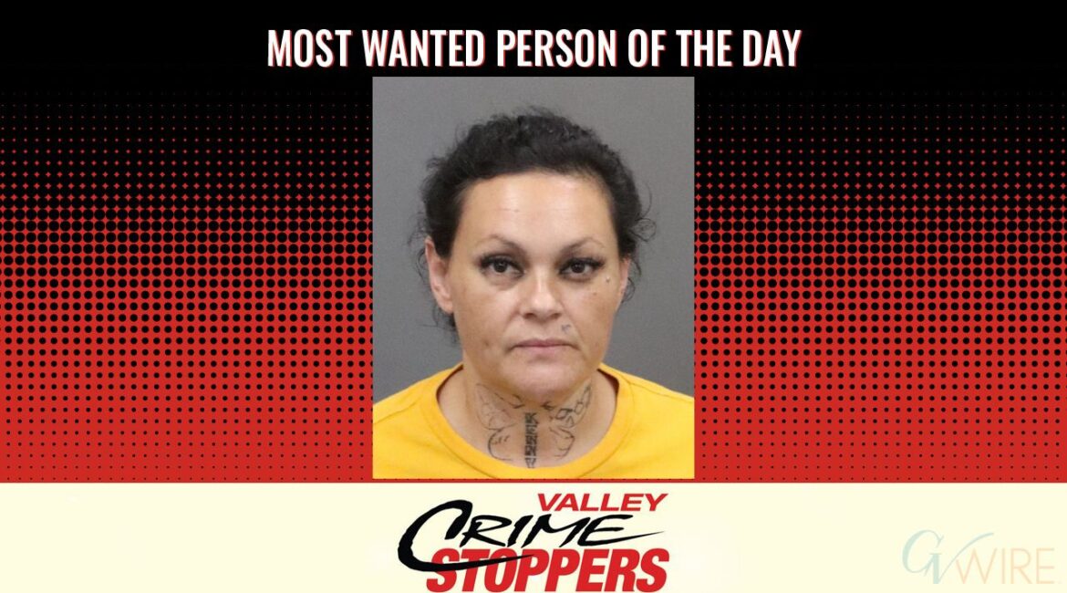 Valerie B Allison is Valley Crime Stoppers' Most Wanted Person of the Day for Dec. 11, 2025. (Valley Crimes Stoppers)