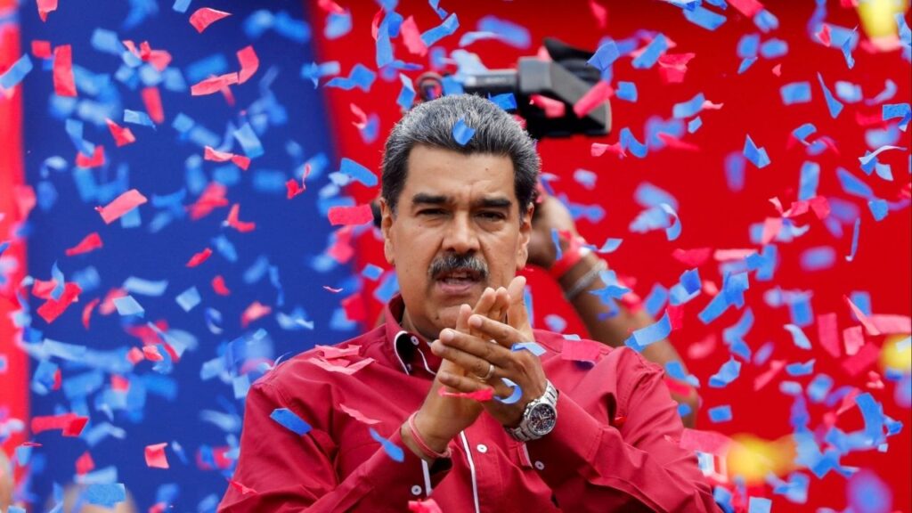 Venezuela's President Nicolas Maduro attends an event, in Caracas, Venezuela May 1, 2023. (Reuters/Leonardo Fernandez Viloria)