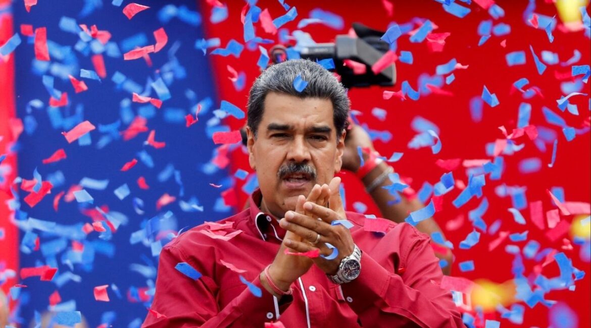 Venezuela's President Nicolas Maduro attends an event, in Caracas, Venezuela May 1, 2023. (Reuters/Leonardo Fernandez Viloria)