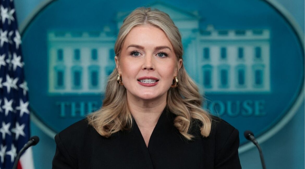 White House Press Secretary Karoline Leavitt holds a press briefing at the White House, in Washington, D.C., U.S., December 11, 2025. (Reuters/Jonathan Ernst)