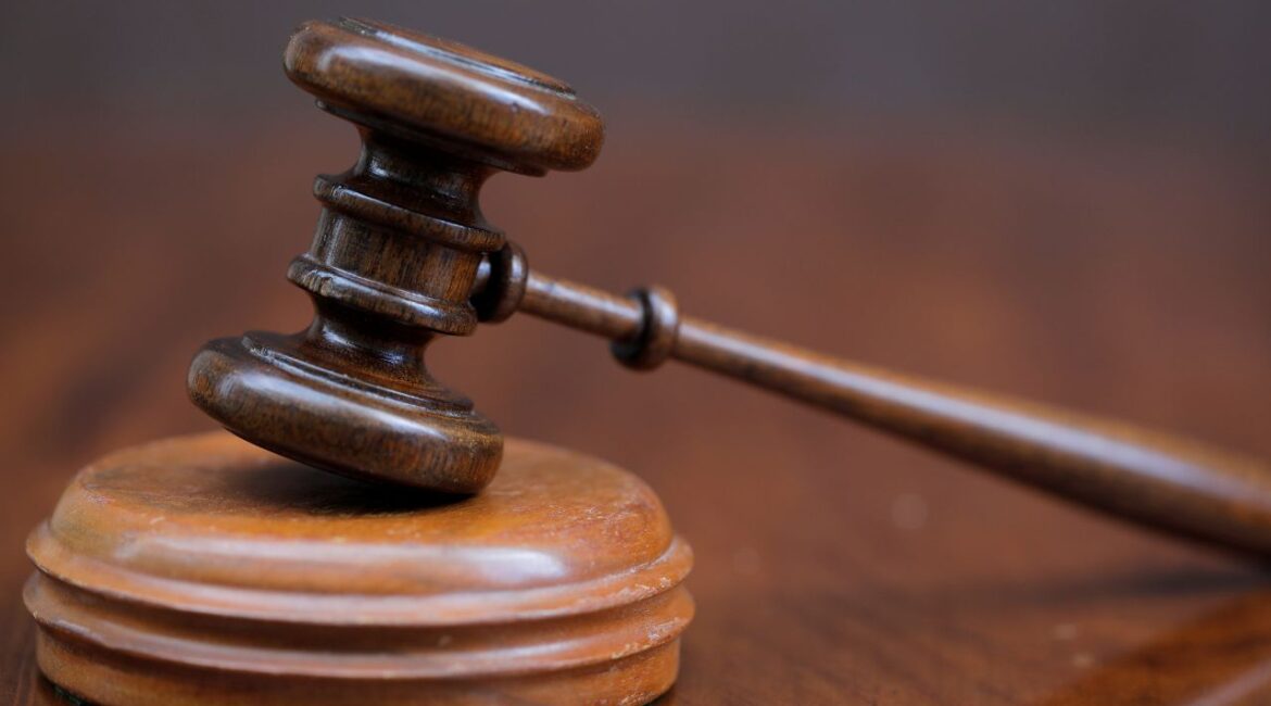 A gavel and a block is pictured at the George Glazer Gallery antique store in this illustration picture taken in Manhattan, New York City, U.S., August 18, 2020. (Reuters/Andrew Kelly/Illustration)