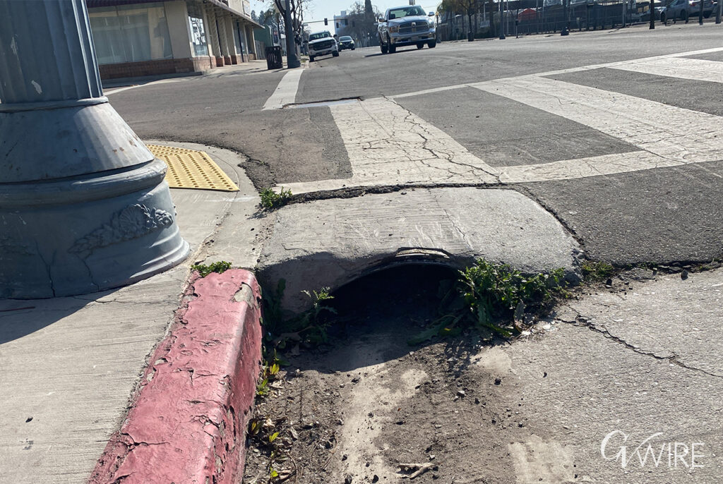 a culvert found at Van Ness Avenue and Mono Street in Fresno