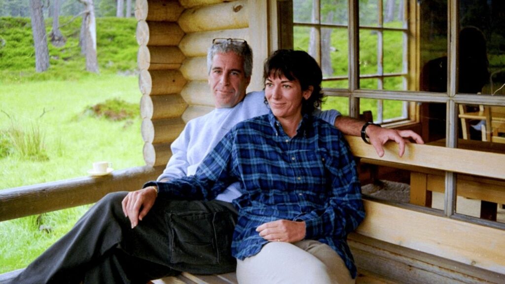 An undated photo released by the U.S. Justice Deparment shows Ghislaine Maxwell and Jeffrey Epstein. Two top House Democrats called on Attorney General Pam Bondi on Thursday, Jan. 22, 2026, to allow them to visit the minimum-security federal prison in Texas where Maxwell is being held and to interview the warden, citing reports they said they had received that she is receiving preferential treatment. (U.S. Department of Justice via The New York Times)