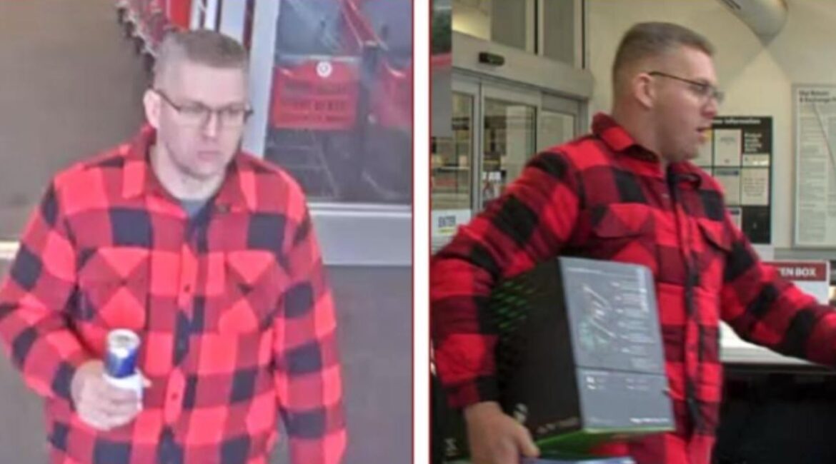 Clovis police are seeking help identifying a suspect who stole an Xbox from Best Buy on Dec. 29, 2025. (Clovis PD)