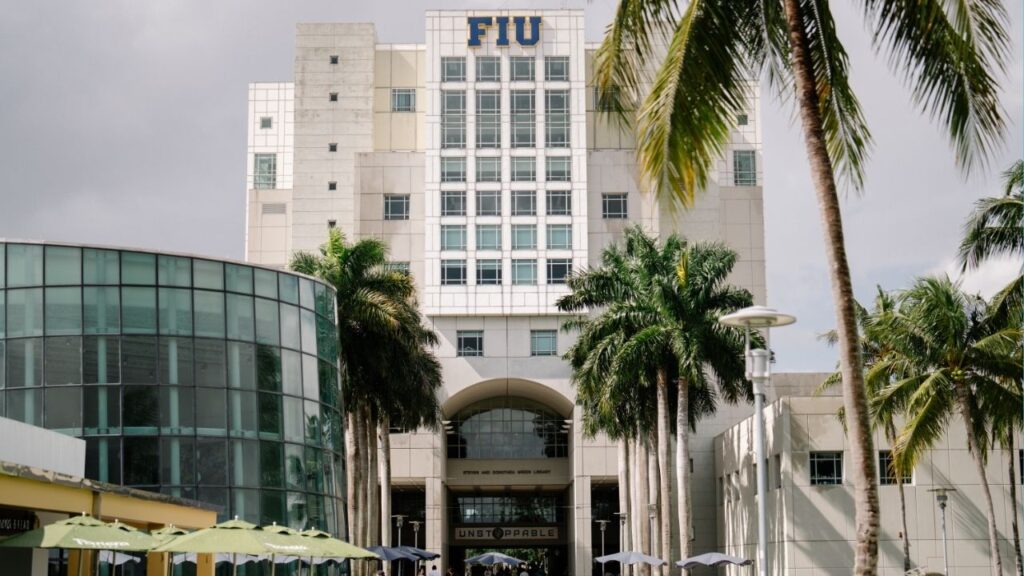 Florida International University’s main campus in Miami, on Nov. 4, 2024. An unusual agreement between many Florida universities and federal immigration officials has caused a new wave of anxiety among students, as immigration raids around the country have swept up thousands and ignited protests. (Martina Tuaty/The New York Times)