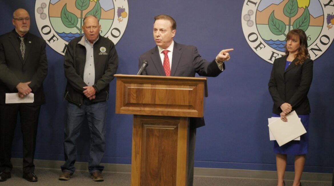 Garry Bredefeld held a press conference on Jan. 13 2026. (GV Wire/Jahziel tello)