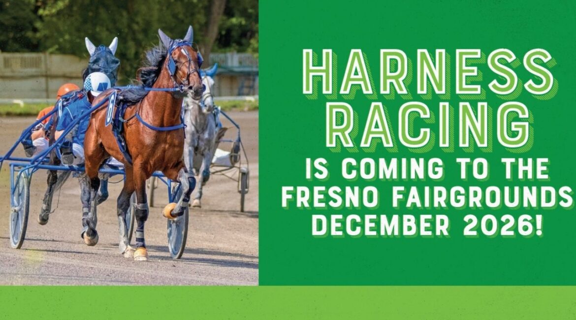 Harness racing will return to Fresno for the first time in a century under a new agreement, the Big Fresno Fair announced on Friday, Jan. 23, 2026. (Big Fresno Fair)