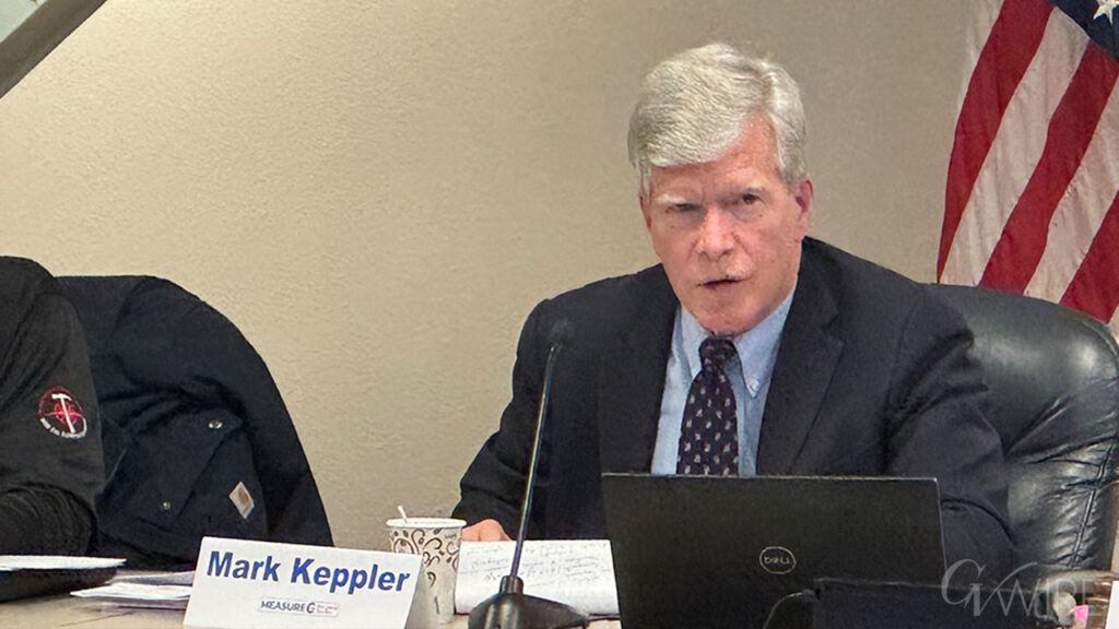 Mark Keppler presides over the Dec. 11, 2025 Fresno Council of Governments Policy Board meeting.