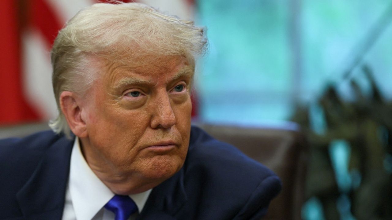 President Donald Trump looks on as he signs executive orders and proclamations in the Oval Office at the White House, in Washington, D.C., U.S., May 5, 2025. (Reuters File)