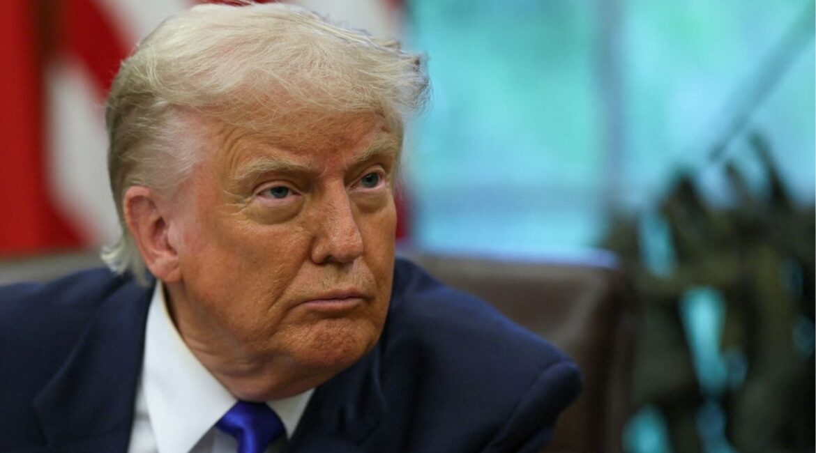 President Donald Trump looks on as he signs executive orders and proclamations in the Oval Office at the White House, in Washington, D.C., U.S., May 5, 2025. (Reuters File)